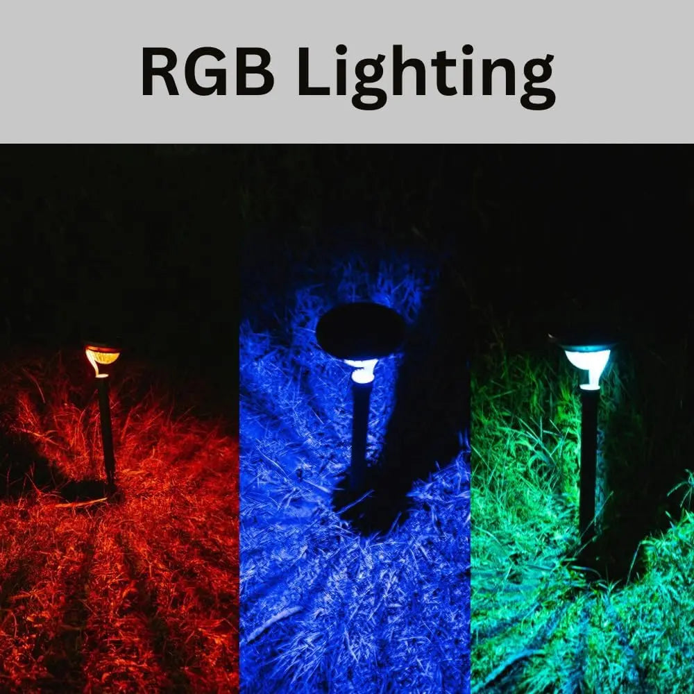 GSS Solar Pathway Lights Outdoor 300L LED, waterproof IP65, With Remote 2 (pack) TechnoVista