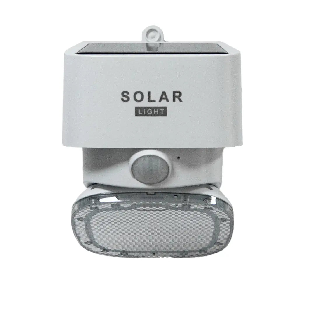 GSS Solar Outdoor Wall Light LED 2000LM- Modern Wall Lights, Dusk to Dawn Outdoor Lighting,  Waterproof & Motion Sensor, Adjustable 4-Head Direction. TechnoVista