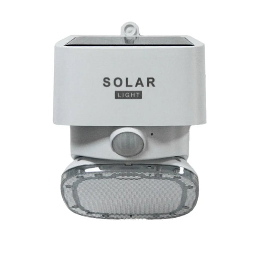 GSS Solar Outdoor Wall Light LED 2000LM- Modern Wall Lights, Dusk to Dawn Outdoor Lighting,  Waterproof & Motion Sensor, Adjustable 4-Head Direction. TechnoVista