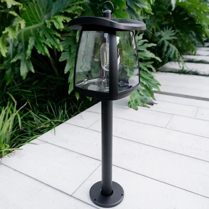 GSS Solar Post Light, with Adjustable Pier Mount Base Waterproof IP65 for Garden TechnoVista