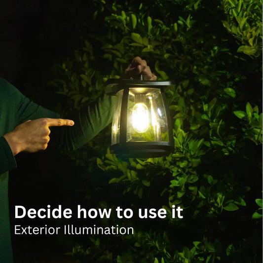 GSS Solar Post Light, with Adjustable Pier Mount Base Waterproof IP65 for Garden TechnoVista