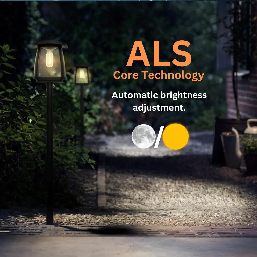 GSS Solar Post Light, with Adjustable Pier Mount Base Waterproof IP65 for Garden TechnoVista