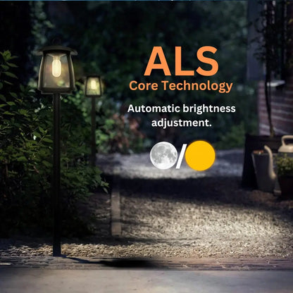 GSS Solar Post Light, with Adjustable Pier Mount Base Waterproof IP65 for Garden TechnoVista