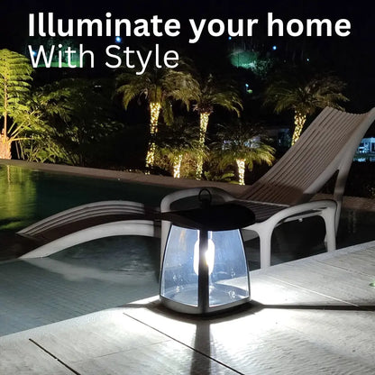 GSS Solar Post Light, with Adjustable Pier Mount Base Waterproof IP65 for Garden TechnoVista